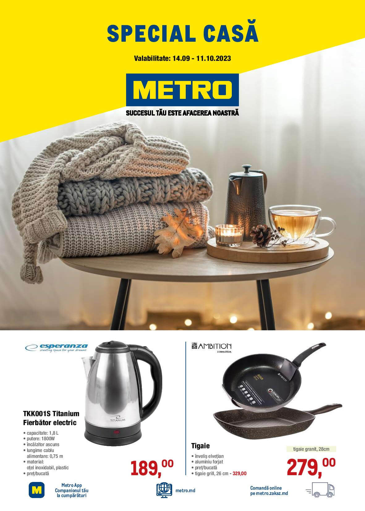 METRO: Catalog Special Produse pentru casă (NR. 19)