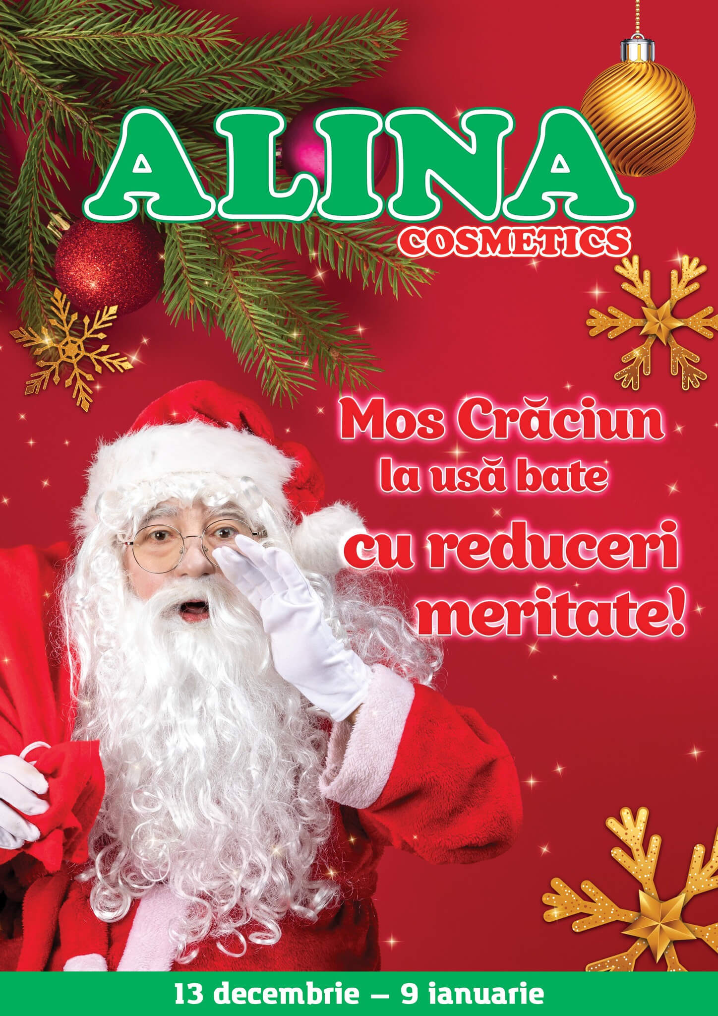 Catalog Alina Cosmetics Catalog de Crăciun reduceri Moldova