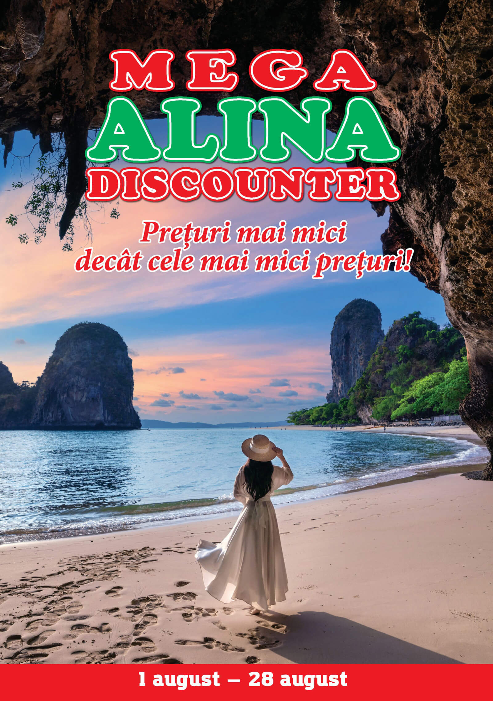 Mega Alina Discounter: Oferta lunii august