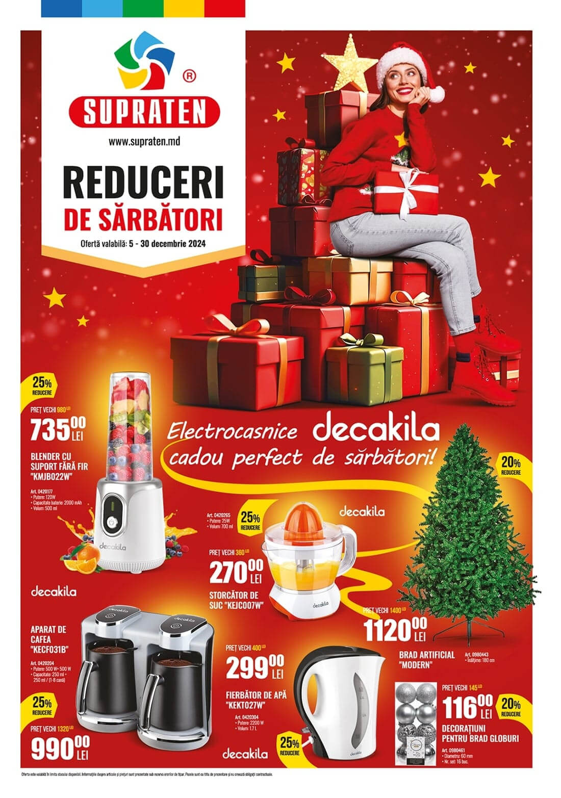 Catalog Supraten Reduceri de iarnă reduceri Moldova