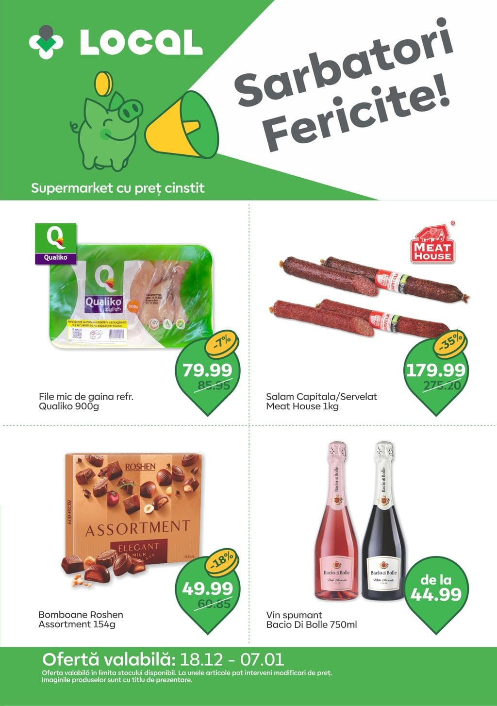 Catalog Local Discounter Catalog promoțional de sărbători reduceri