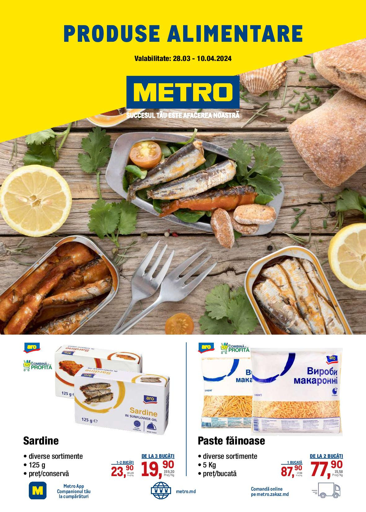 Каталог Каталог продуктов питания METRO (Nr. 7) - скидки Молдова