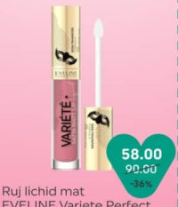 Ruj lichid mat EVELINE Variete Perfect