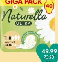 Naturella Ultra Absorbante igienice 40 buc