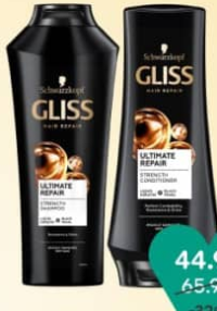 Schwarzkopf Gliss Șampon/balsam p-u par 250/200 ml