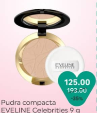 Pudra compacta EVELINE Celebrities 9 g