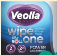 VEOLLA Prosop hartie 2-str 2 buc