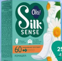 Ежедневные прокладки Ola! Silk Sense 60 шт