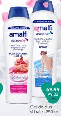 Amalfi Gel de dus si baie 1250 ml