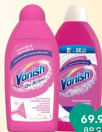 Vanish Solutie p-u perdele si covoare 500 ml