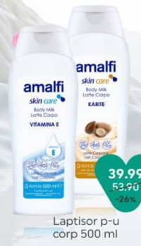 Молочко для тела Amalfi 500 мл