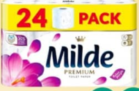 MILDE Hartie igienica 3-str 24 buc
