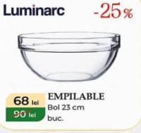 Luminarc Empilable Bol 23 cm buc.