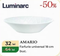 Luminarc Amario Farfurie universal 18 cm buc.