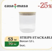 casa+masa STRIPS STACKABLE Банка 1,0 л шт.