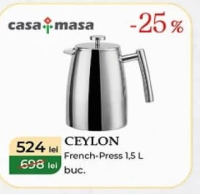 casa masa Ceylon Френч-пресс 1,5 л