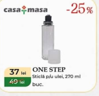 casa+masa ONE STEP Бутылка для масла, 270 мл шт.
