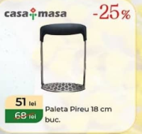 casa masa Лопатка для пюре 18 см шт.