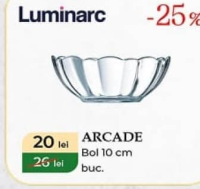 Luminarc Arcade Bol 10 cm buc.