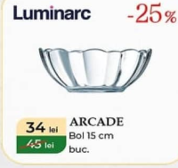 Luminarc Arcade Bol 15 cm buc.