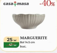 Casa masa Marguerite Bol 14,5 cm buc.
