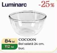 Luminarc Cocoon Bol salată 24 cm buc.