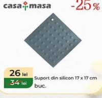 casa masa Подставка силиконовая 17 х 17 см шт.