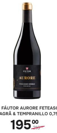 Vin Fautor Aurore Feteasca Neagră & Tempranillo 0.75L