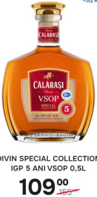 Калараш Дивин Специальная Коллекция IGP 5 лет VSOP 0,5л