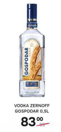 Водка Zernoff Gospodar 0.5л