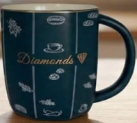 NANU Market Керамическая кружка Diamonds