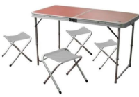 Nanu Market Set pentru picnic 4 scaune + masă