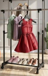 NANU Market Стендер (вешалка) двойная металлическая 160х100 см