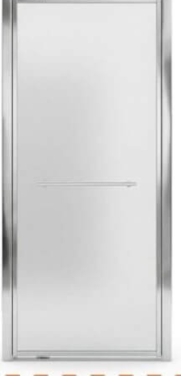 NANU Market Ușă de duș batantă 92-100x195cm