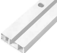 NANU market Потолочная шина для штор 1-канальная ПВХ 2.0м