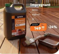 Iriss Пропитка для дерева махагон 5л