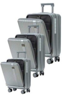 NANU market Набор чемоданов для путешествий 3 шт