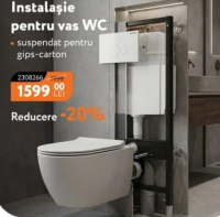 NANU Market Инсталляция для подвесного унитаза для гипсокартона