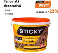 Sticky Декоративная штукатурка мозаика 25кг