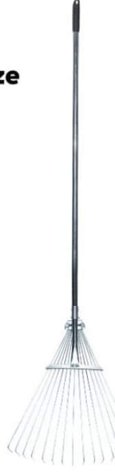 MPN Грабли для листьев с металлическим черенком 15 зубьев