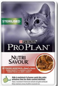 Purina Pro Plan Sterilised Nutri Savour в ассортименте 85г