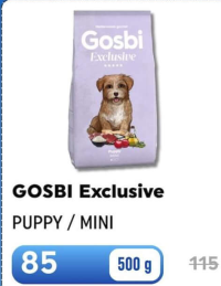 GOSBI Exclusive Щенок / Мини 500г