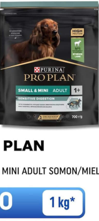 Purina Pro Plan Small & Mini Adult Лосось/Ягненок 1 кг