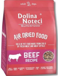 Dolina Noteci Superfood Воздушно-сушеный корм говядина 1кг