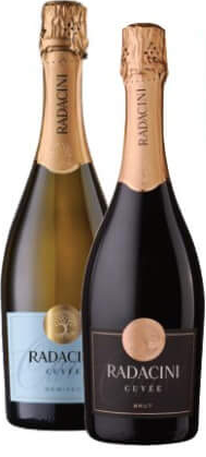 Rădăcini Кюве Белое Полусухое / Кюве Белое Брют 0.75л