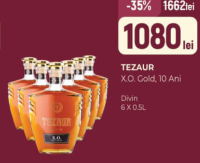 Tezaur X.O. Gold 10 лет 6 x 0.5л