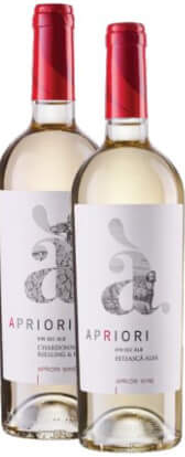 Apriori Шардоне, Рислинг и Ркацители / Фетяска Албэ 0.75л