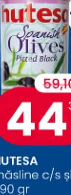 HUTESA măsline c/s și f/s (b/m) 390 gr