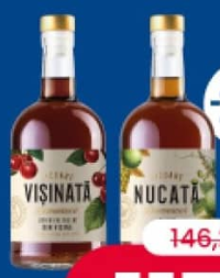 Domneasca десертный ликер вишневая настойка / ореховая настойка 17% 0,5л