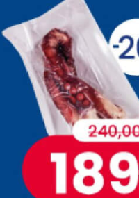 Ocean Fish caracatiță tentacule congelată, ambalată, 200 gr